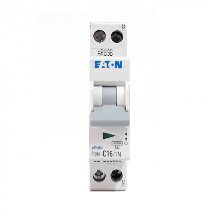 Siguranta automata 16A 1P+N C 4,5ka Xpole Eaton HLN-C16/1N [2]