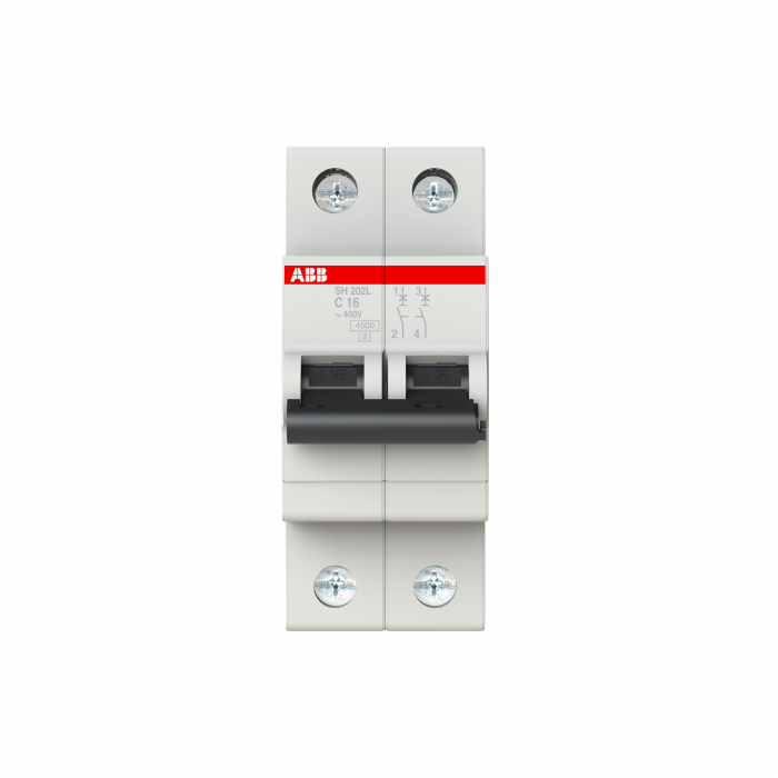 Siguranta automata 16A 2P C 4,5ka ABB SH202L 2CDS242001R0164 [1]