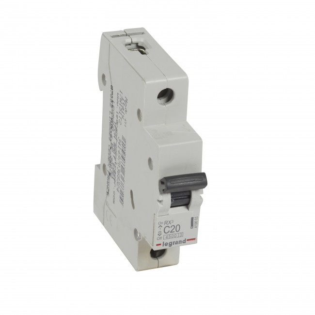 Siguranta automata 20A 1P C 4,5ka Legrand RX3 419665 [1]