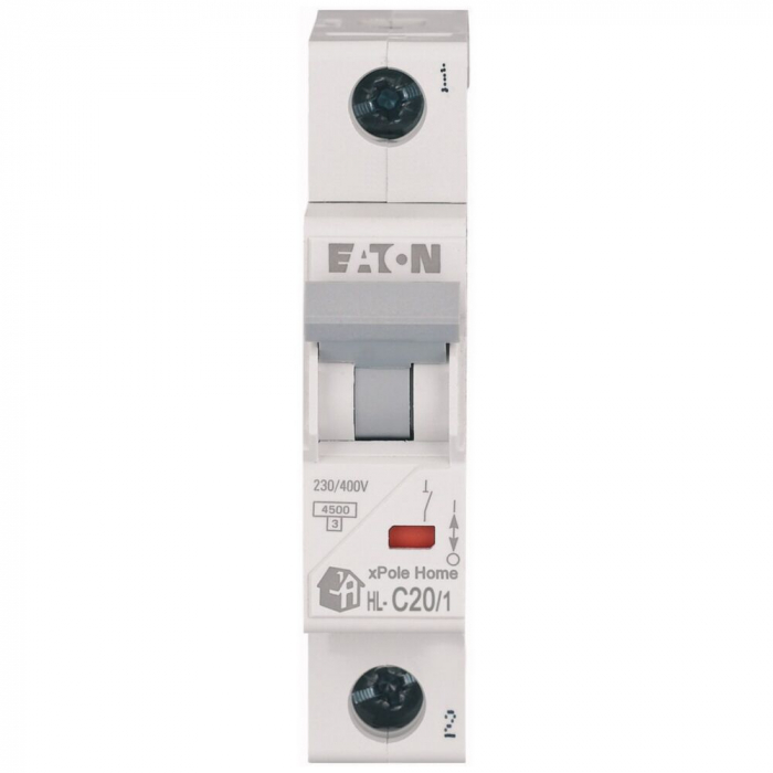 Siguranta automata 20A 1P C 4,5ka Xpole Eaton HL-C20/1 [1]