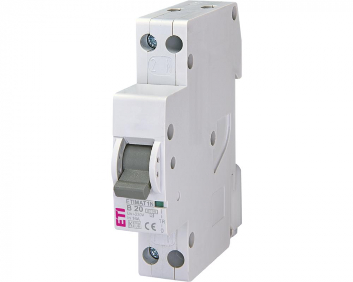 Siguranta automata 20A 1P+N B 6ka Eti 002191105 [1]