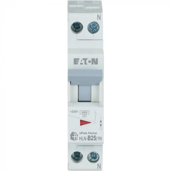 Siguranta automata 25A 1P+N B 4,5ka HLN-B25/1N Xpole Eaton 501053 [2]