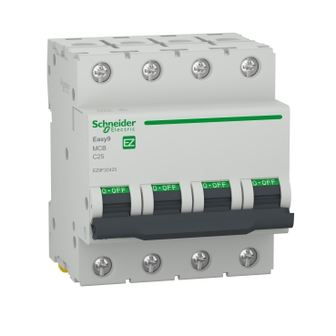 Siguranta automata 25A 4P C 4,5ka Easy9 Schneider EZ9F32425 [1]