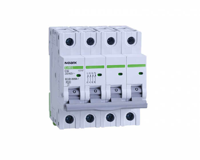 Siguranta automata 32A 4P C 4,5ka Noark Ex9BS 102202 [1]