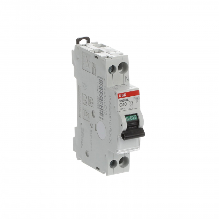 Siguranta automata 40A 1P+N C 4,5ka ABB SN201L 2CSS245101R0404 [2]