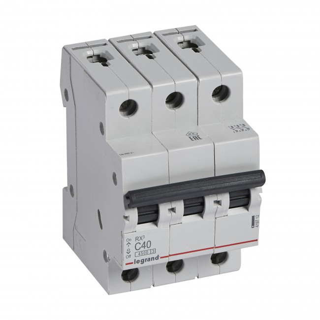 Siguranta automata 40A 3P C 4,5ka Legrand RX3 419712 [1]
