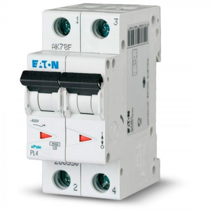Siguranta automata 50A 2P 6ka Eaton PL6-C50/2 [1]