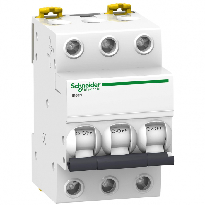 Siguranta automata 63A 3P 6ka ACTI9 IK60N Schneider A9K24363 [1]
