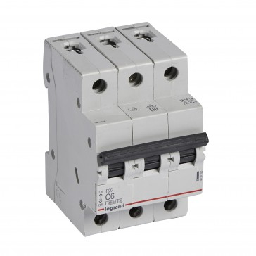 Siguranta automata 6A 3P C 4,5ka Legrand RX3 419705 [1]