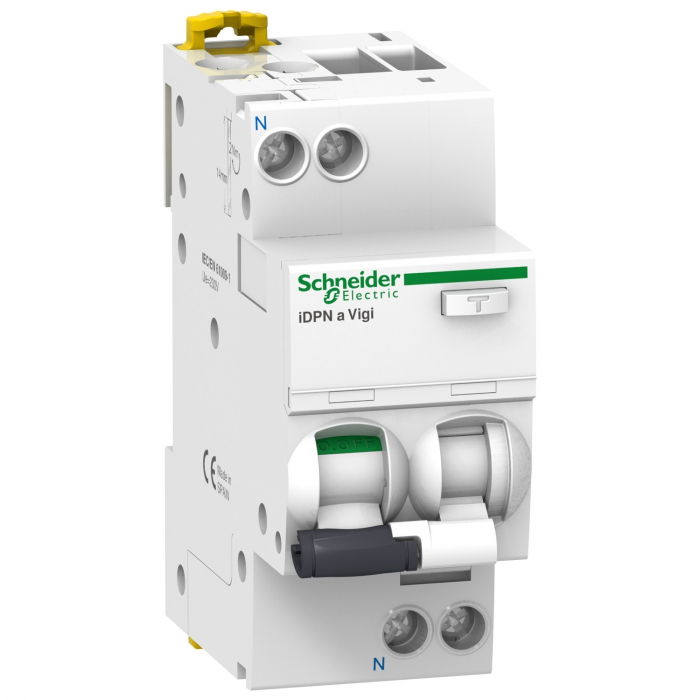 Siguranta Diferential 10A 1P+N B 30mA 4,5kA Acti9 Schneider A9D54610 [1]