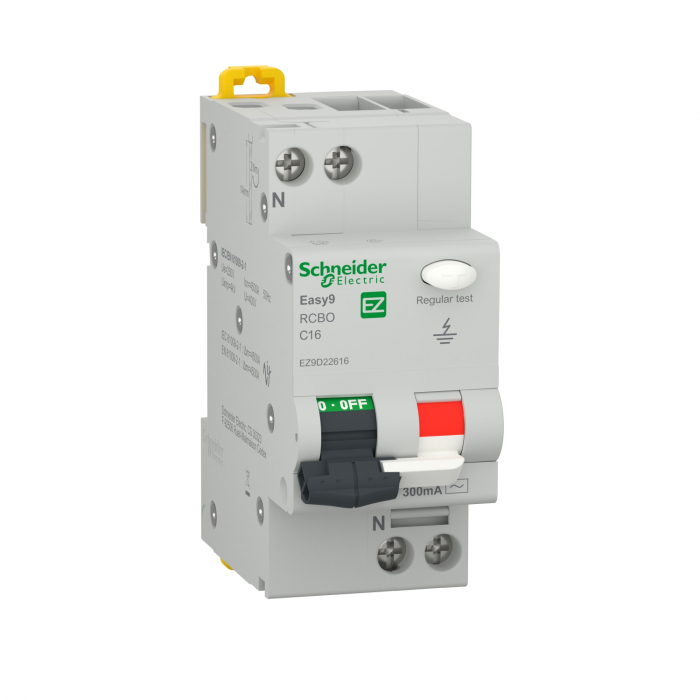Siguranta Diferential 16A 1P+N C 300mA 4,5kA Easy9 Schneider EZ9D22616 [1]
