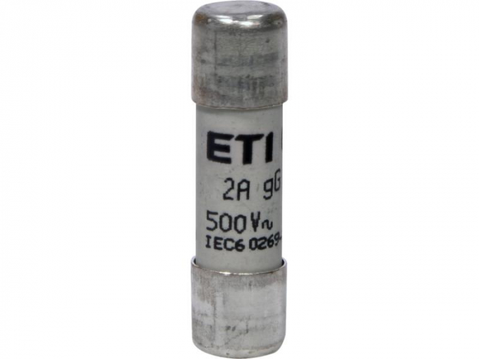 Siguranta fuzibila cilindrica 2A CH10X38 gG 500V Eti 002651013 [1]