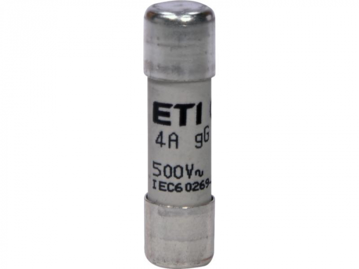 Siguranta fuzibila cilindrica 4A CH10X38 gG 500V Eti 002651014 [1]