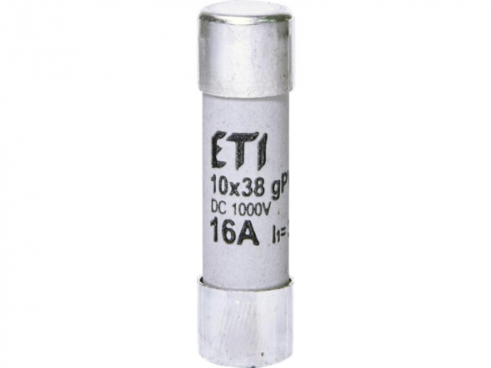 Siguranta fuzibila voltaica 16A CH10X38 gPV 1000V Eti 002625081 [1]