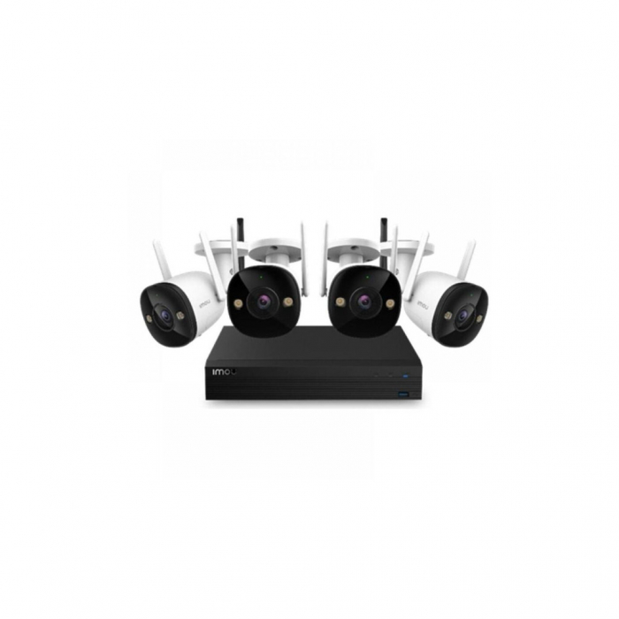 Sistem supraveghere IP WiFi 4 camere 2Mpx IR/lumina alba 30m Imou [2]