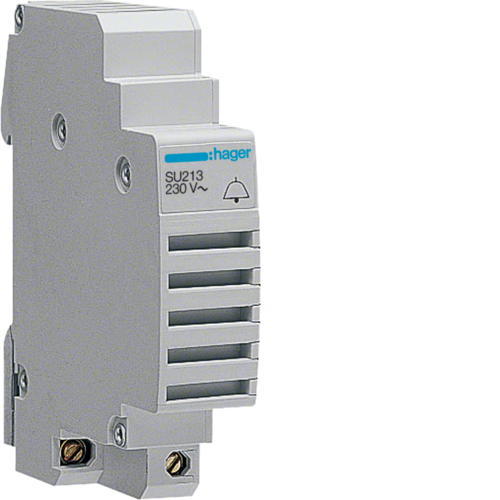 Sonerie pe sina DIN 1M electronica 230V Hager SU213 [1]