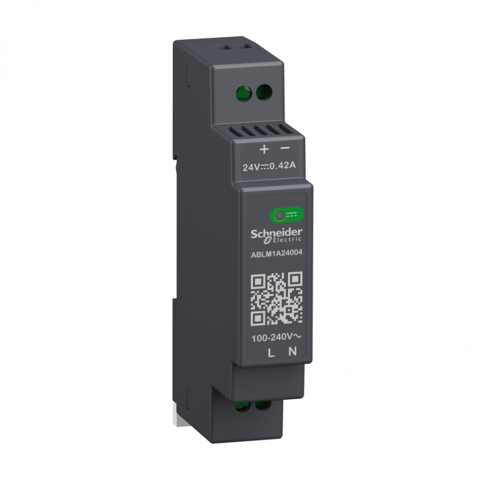 Sursa de tensiune 24V 0.4A modular Schneider ABLM1A24004 [1]
