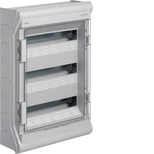Tablou electric PT 54 module (3x18) IP54 Hager VE318L [1]