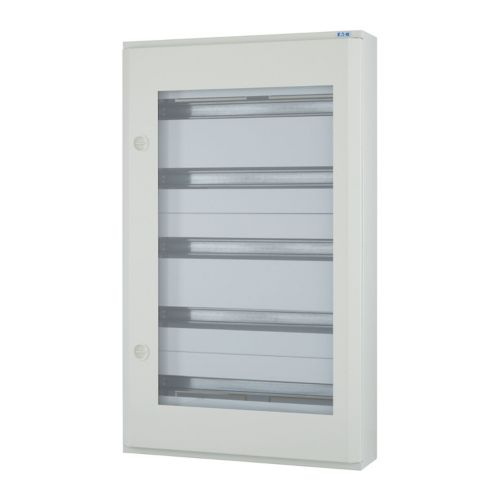 Tablou metalic PT 120 module (5x24) usa sticla IP30 Eaton alb BF-OT-5/120-C [1]