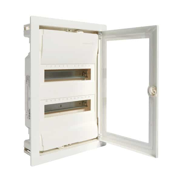 Tablou metalic ST 24 module (2x12) usa transparenta Hager VH24ETN [1]