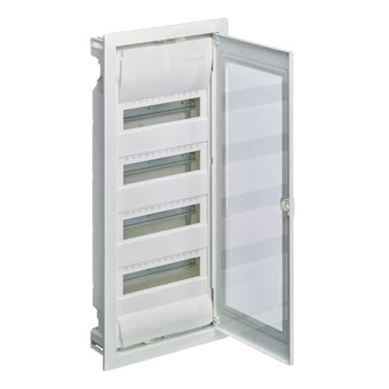 Tablou metalic ST 48 module (4x12) usa transparenta Hager VH48ETN [1]