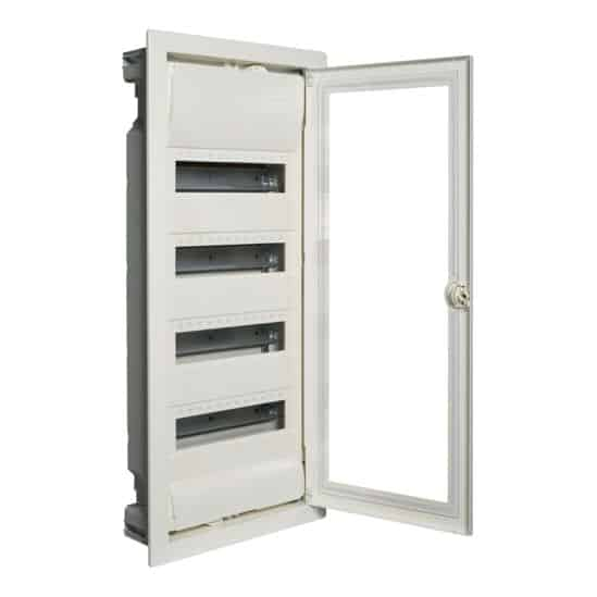 Tablou metalic ST 48 module (4x12) usa transparenta Hager VU48NG [1]
