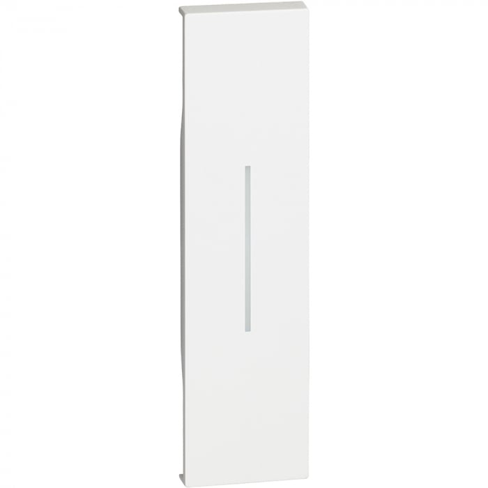 Tasta intrerupator 1M Living Now Bticino alb KW01 [1]