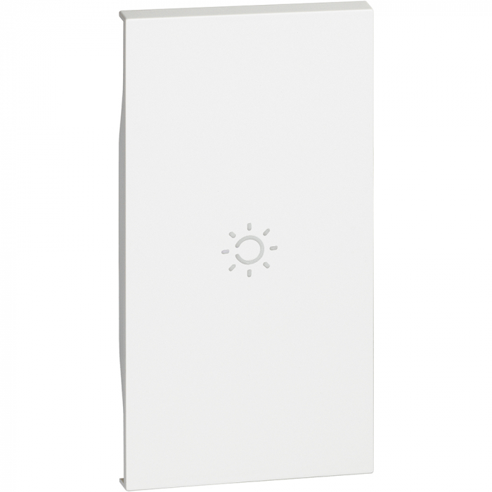 Tasta intrerupator simbol lumina 2M Living Now Bticino alb KW01M2A [1]