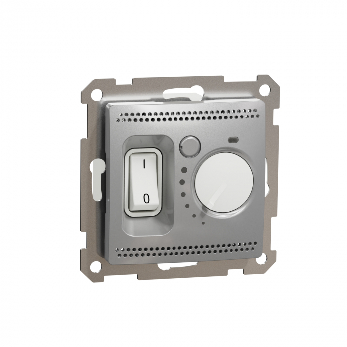 Termostat de camera Schneider Sedna aluminiu SDD113506 [1]