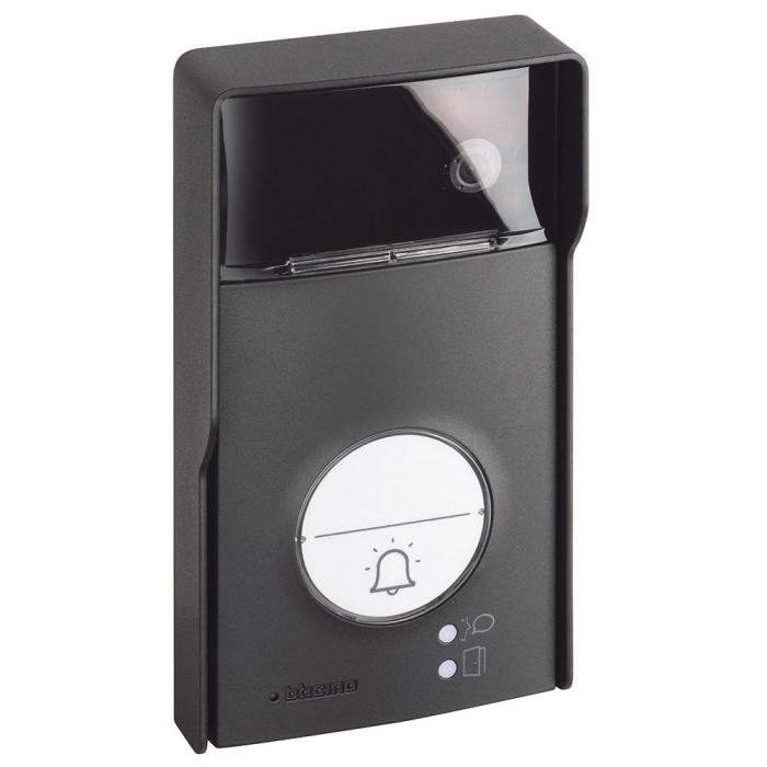 Videointerfon extern Linea 3000 cu cititor RFID Bticino negru 343093 [2]