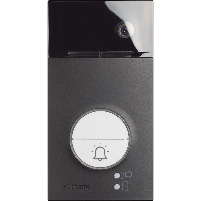 Videointerfon extern Linea 3000 cu cititor RFID Bticino negru 343093 [1]