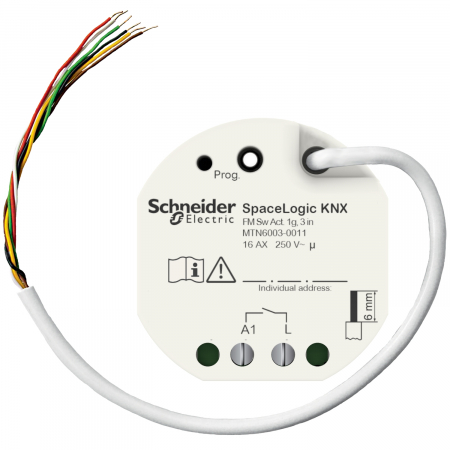 Automatizari - Actuator ST SpaceLogic KNX 3 intrari binare Schneider MTN6003-0011