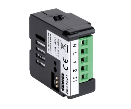 Automatizari - Actuator un canal fara potential Zigbee Gewiss GWA1521