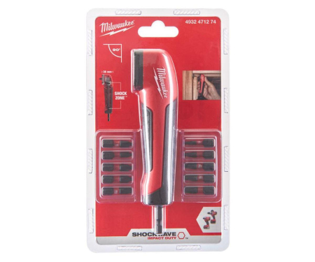 Adaptor pentru insurubat la 90 grade si 10 biti Milwaukee 4932471274 [2]