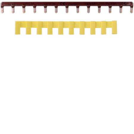 Bareta de alimentare-Pieptene - Bareta de alimentare 1P busbar pin 13M 63A Hager maro KB163P