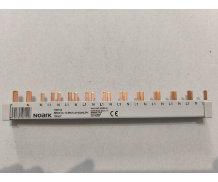 Bareta de alimentare 1P+N/2P busbar pin 12M 63A Noark 107114 [1]