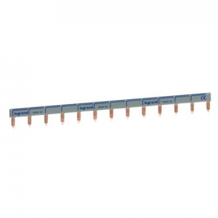 Bareta de alimentare-Pieptene - Bareta de alimentare 1P+N busbar pin 13M 63A Legrand 404926