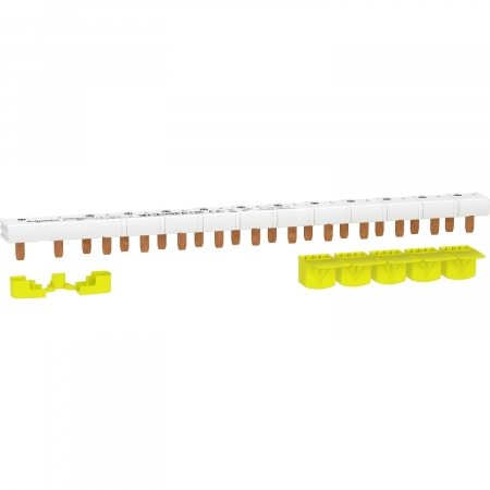 Bareta de alimentare-Pieptene - Bareta de alimentare 1P+N busbar pin 13M 63A Resi9 Schneider R9PXH213