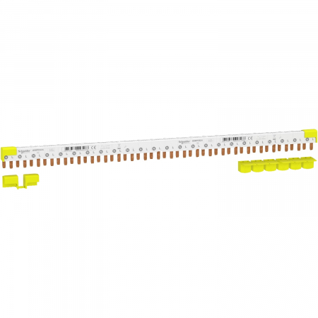 Bareta de alimentare-Pieptene - Bareta de alimentare 1P+N busbar pin 24M Acti9 Schneider A9XPC624