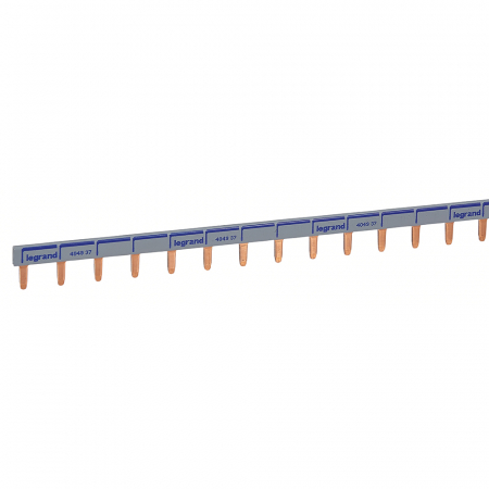 Bareta de alimentare-Pieptene - Bareta de alimentare 1P+N busbar pin 57M 63A Legrand 404937