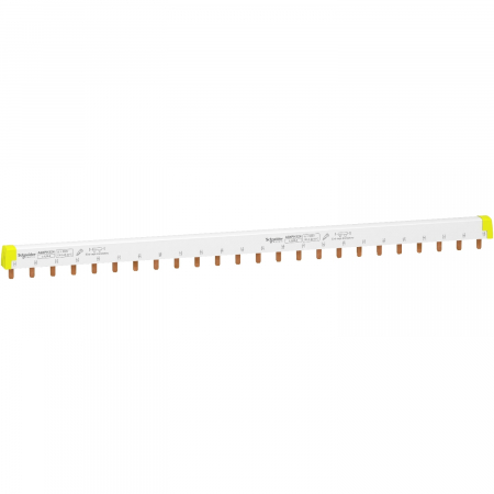 Bareta de alimentare-Pieptene - Bareta de alimentare 3P busbar pin 24M 100A Acti9 Schneider A9XPH324