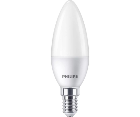 Becuri - Bec LED B35 5W 470lm 4000K E14 Philips 8719514313323