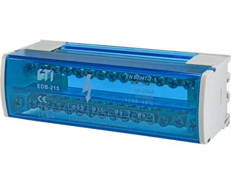 Repartitoare - Bloc distributie repartitor 2P 30 gauri 125A Eti 001102302