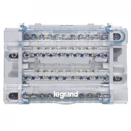 Bloc distributie repartitor modular 4P 100A 8M Legrand 400407 [1]