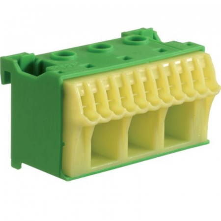 Distributie si comanda electrica - Borniera de impamantare 14 borne QuickConnect Hager KN14E