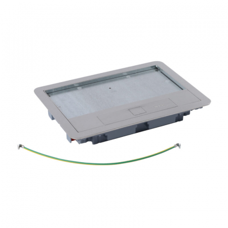 Capac si rama inox pentru doza pardoseala standard 8/12M Legrand 088003