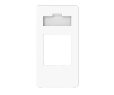Gewiss System Pura - Carcasa conector date 1M Gewiss System Pura alb lucios GWC20270