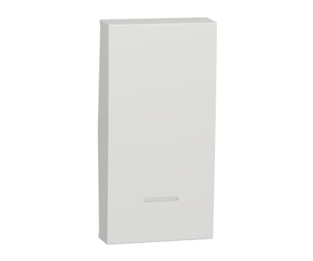 Prize si intrerupatoare - Clapeta intrerupator indicator luminos 1M Schneider Noua Unica alb NU910018N