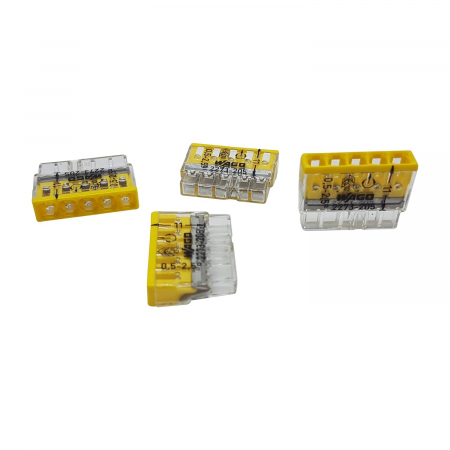 Clema conector conductori unifilari 5x max 2.5mm Wago 2273-205 [1]