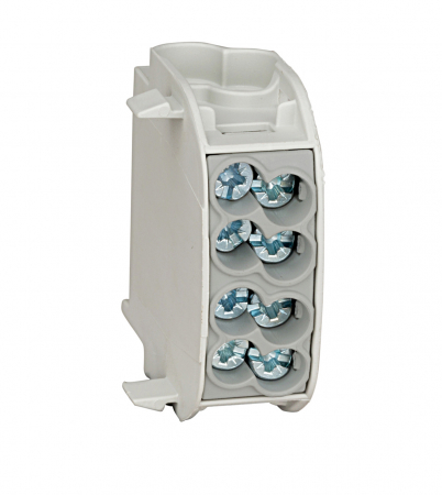 Distributie si comanda electrica - Clema de derivatie Cu-Al 25mmp 1P gri Schrack IKA26110